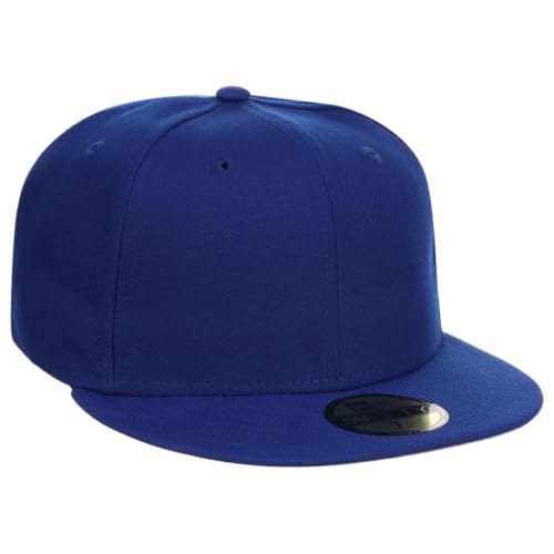 Image of New Era Blank Custom 59FIFTY Fitted Flat Bill Cap