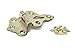 Antique Ice Box Hinge, Solid Brass 3/8