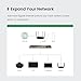Tenda TEG1024G, 24 Port Gigabit Ethernet Unmanaged Switch, Network Hub, Ethernet Splitter, Plug & Play, Fanless Metal Design, Flexible Mounting, Limited Lifetime Protection