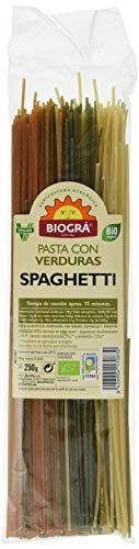 Biográ Spaguetti Con Verduras Biogra Bio Biográ 250 g