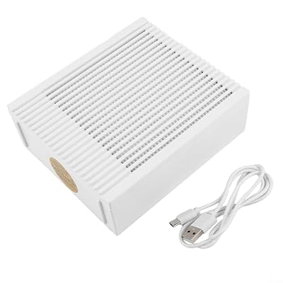 Noteflora White for mini Air Purifier with HEPA Filter for Home Car Office, Quiet Under 36dB, Removes Dust PM2.5 and, Compact Desktop Air Cleaner Device
