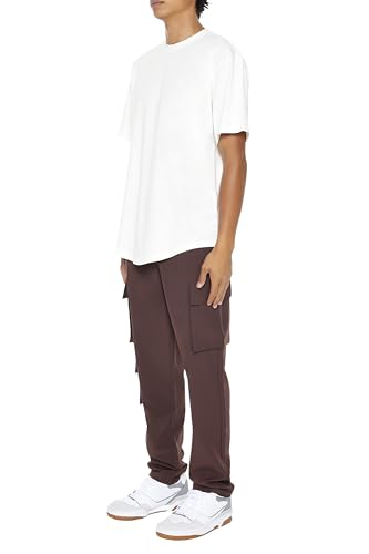 Forever 21 Men's Slim-fit Drawstring Cargo Joggers3