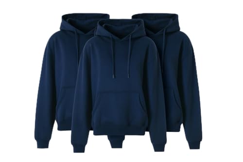 Image of Super Nova Cozy Women's Hoodie | Soft, Stylish, and Perfect for Every Occasion | Hooded Sweatshirts for Women UK | Multiple Colours & Sizes | S - XXL (UK, Alpha, M, Regular, Regular, 3, Navy)
