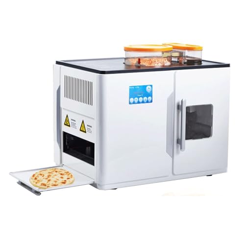 Fully Automatic Roti Maker with Touchscreen - One-Click 20-Piece Batch for Roti, Chapati, Tortilla & Pancake - Adjustable Thickness