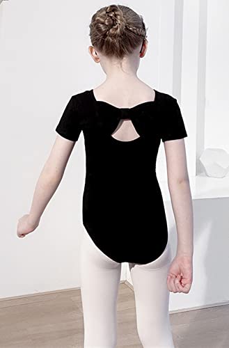Lifup Collant de balé infantil para meninas com 2 saias, Preto 2 (2 tutus), 2-4T