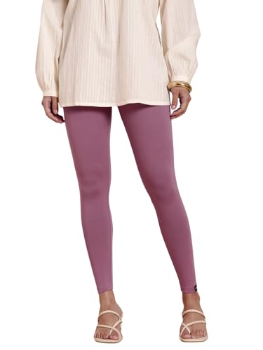 Image of TWIN BIRDS Super Stretchable Cotton Elasthane Fabric Ankle Length Leggings for Women