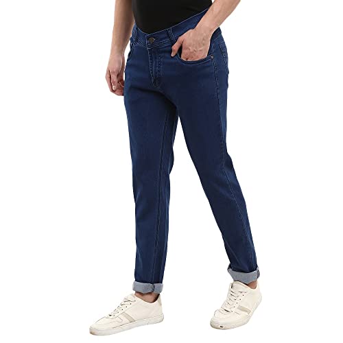 Image of V MART Men's Slim Fit Cotton Jeans