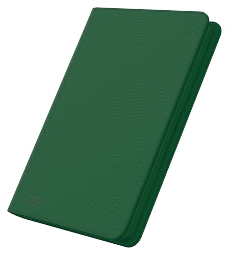 Image of Ultimate Guard Zipfolio 320 - 16 Pocket Xenoskin Green