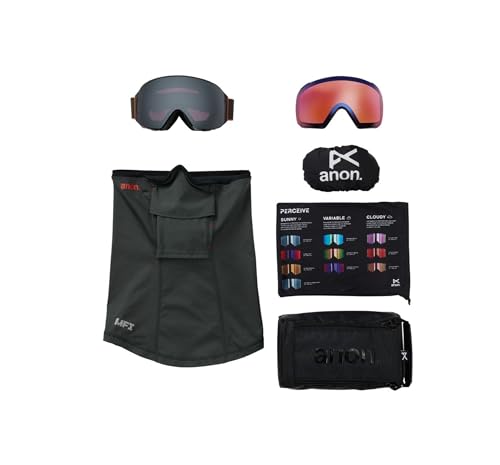 Image of Anon M4 Toric Snow Goggles + Bonus Lens + MFI Face Mask - Low Bridge Fit