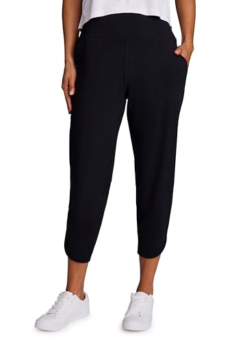 RBX Active Womens Buttery Soft Ankle Pant Loungewear Squat Proof Lightweight Ultra Soft Jogger Sweatpants with Pockets Blac