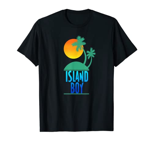 Island Boy Tropische Palmen Florida T-Shirt Island Boy Tropische Palmen Florida T-Shirt