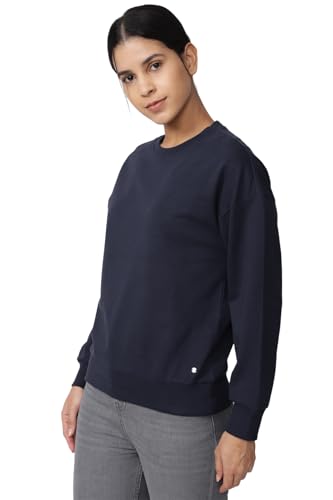 Image of Van Heusen Cotton Women Round Neck Sweatshirt