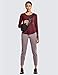 CRZ YOGA Women's Long Sleeve Workout Shirts for Women Light and Stretch Sports Shirt Mesh Back