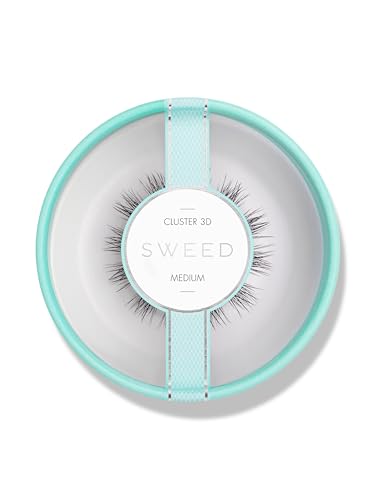 Sweed - 3D Cluster Duo False Eyelashes (Length: Medium)