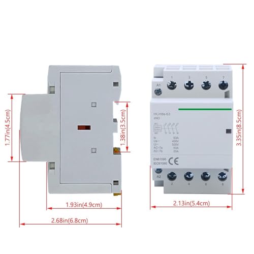 Contacteur 4P 63A 4NO DC24V | Commande circuits puissance