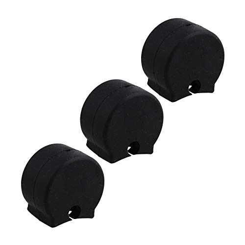 Yibuy 5Pcs Soft Rubber Clarinet Thumb Rest Clarinet Thumb Cushion #TOP1