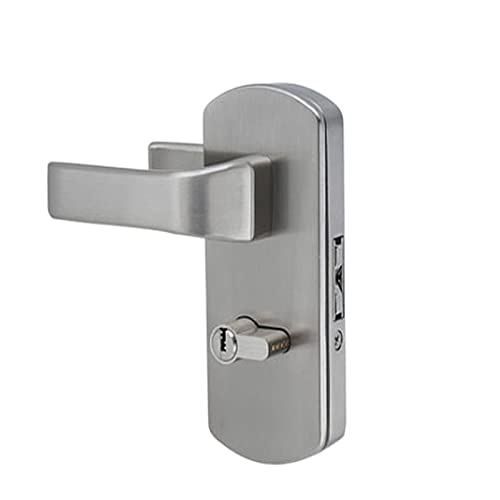ELTOX Chain Lock Handle Door Lock for Office Showroom Glass Door Hardware Hotel Meeting Room