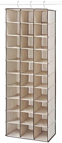 Whitmor 6470-5132 Fashion Canvas Hanging Shoe Shelves