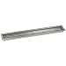 American Fireglass Stainless Steel Linear Drop-In Fire Pit Pan and Burner, 48 by 6-Inch