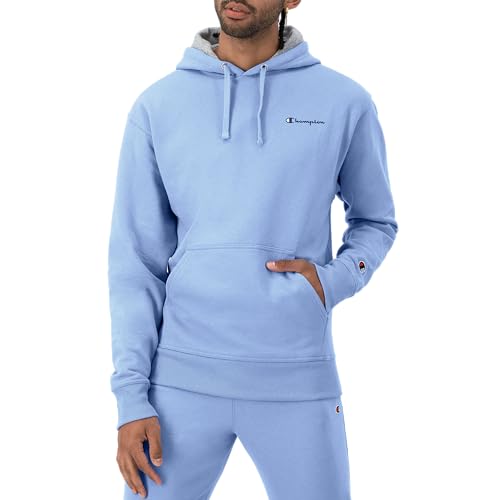 Champion fleece script logo hoodie, standard fit