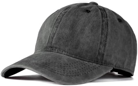 Edoneery Baseball Cap for Men and Women, Low Profile Washed Cotton Dad Hat