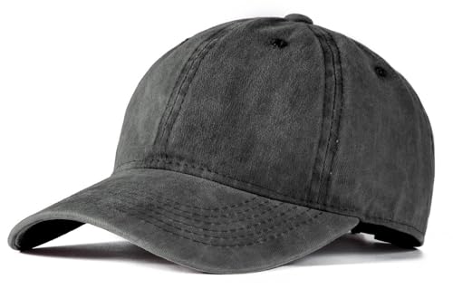 Edoneery Men Women Baseball Cap-Low Profile Adjustable Washed Cotton Golf Dad Hat