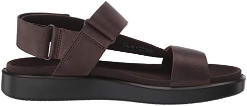 ECCO Men's Flowt Summer Sandal, Coffee, 6-6.5 | Image 4