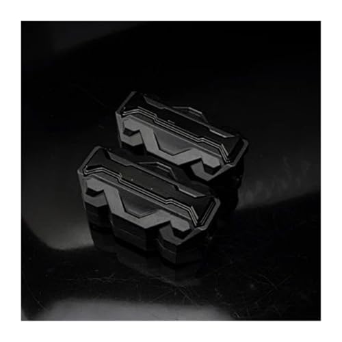 Motorrad Sturzbügel Sturzbügel Motorrad-Motorschutz, Stoßstangenschutz, Zubehör, passend für Moto Guzzi V85TT V100 V9 Roamer Bobber V85 TT V7(Black)