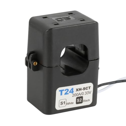 Transformador de corriente núcleo dividido XH-SCT-T24 de 300A y salida 50mA para monitorización