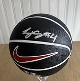 Lj Cryer Signed Houston Cougars Basketball Bas Beckett - Autographed College Basketballs