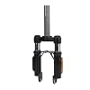 Cryfokt 15 Inch Front Suspension Fork, 2 Fork Suspension Electric Scooters Shock Absorption Set with Reflector Mirror, Universal Electric Scooter Spring Fork for Most Electric Scooter