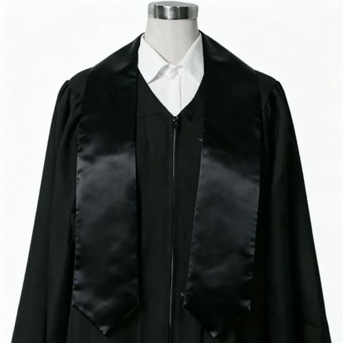 Image of Graduation Stole Honor Stole Plain Sash 60 inch Long for Graduation Ceremony and Graduation Photos