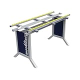 bedrunka hirth | Tavolo da lavoro con rulliera workline | telaio di base | largh x prof 1000 x 600 mm