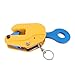 Vertical Plate Lifting Clamp, 6614 lbs 3 Ton Lifting Clamp with Lock Hoist Hook Chain, Industrial Steel Plate Clamp