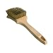 Nanoskin 8.5" Whitewall/Sidewall Tire Brush, Brass Wire [85-637]