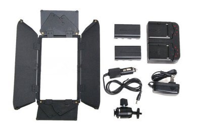 LED Vidéo lumières bicolores pour un studio photo sans ombre