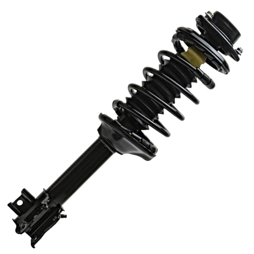 Image of Detroit Axle - Pair Rear Struts for 1993-1999 Nissan Altima 1994 1995 1996 1997 1998 2 Ready Struts w /Coil Spring Assembly Replacement Suspension