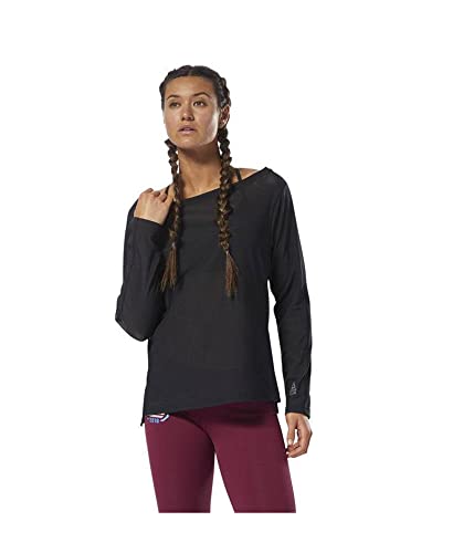 T-shirt Reebok Crossfit Active Chill évacuant la transpiration manches longues XXS