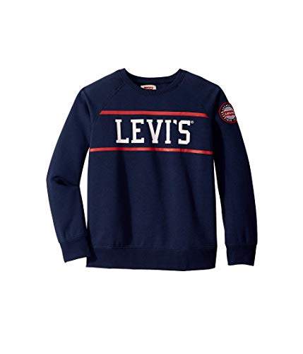 Image of Levi's Boys Polycotton Crew Neck Sweatshirt