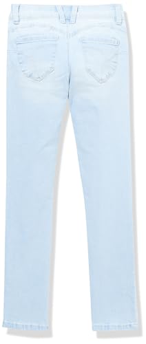 YMI Jeans Girls Sustainable WannaBettaFit Skinny Jeans, Celeste Blue, 083