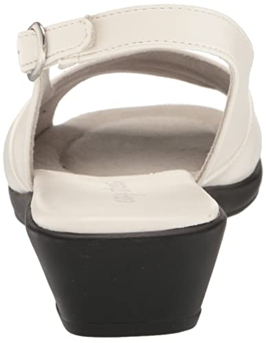 Easy Street Women's Harriet Heeled Sandal, White, 7 #TOP2