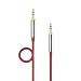Anker 3.5mm Premium Auxiliary Audio Cable, AUX Cable for Beats Headphones, iPods, iPhones, iPads, Home/Car Stereos and More (4ft, Red)