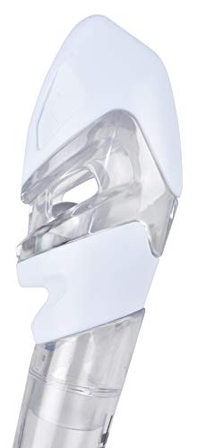 SEAC Unisex Adult Fast Dry Snorkel - White, One Size, transparent/white, standard - Image 2