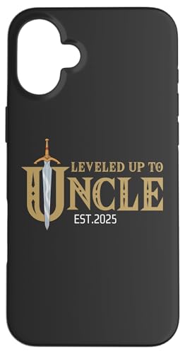 Carcasa para iPhone 16 Plus Nivelado hasta el tío Est 2025 Nivel desbloqueado Tío Juegos