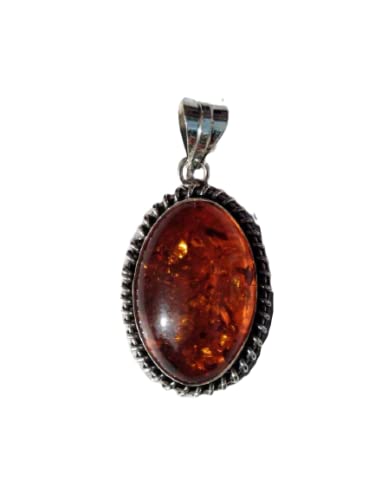 Amazon.com: Amber Pendant, 925 Sterling 