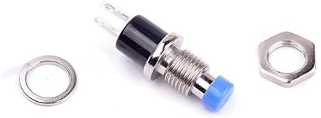 GTIWUNG 24Pcs 1A 250V AC 2Pins SPST Momentary Mini Push Button Switch Normal Open, Mini Momentary Push Button Switch 7mm for Arduino DIY