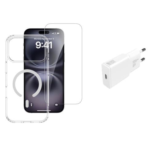 Kit 3 en 1 iPhone 17 Pro Max MagSafe 4smarts pour voyage et bureau