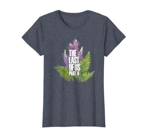 The Last of Us Part II Watercolor Lavender Big Chest Logo Maglietta
