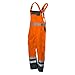 Produktbild NEO TOOLS Herren Warnschutz-Latzhose, wasserabweisend, 100% Polyester Oxford mit PU-Beschichtung, regulierbare Hosenträger, Größe:XL, orange