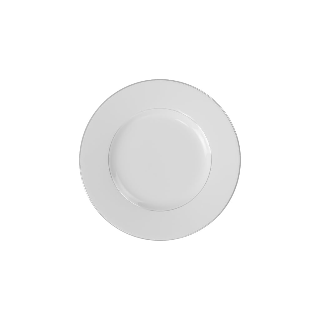 Villeroy & Boch Anmut Platinum No1 Piatto Dessert, 22 cm, Porcellana Bone China, Multicolore, 22.5x22.6x7.6000000000000005 cm